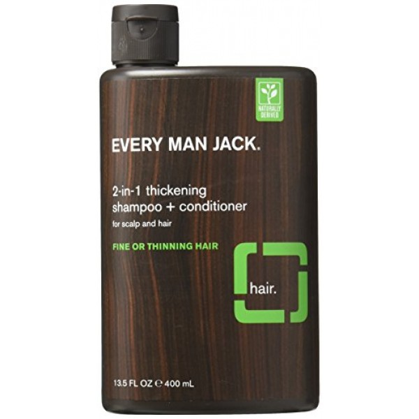 Every Man Jack 2-in-1 Thickening Shampoo & Conditioner 13.50 oz