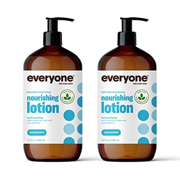 everyone for every body Nourishing Hand and Body Lotion, 32 Ounce ...