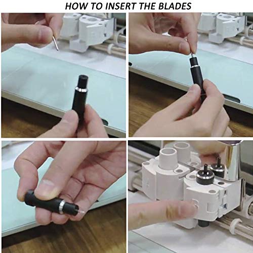 EVISWIY Blades for Cricut Explore Air/Air 2 Maker Expression 10 PC...