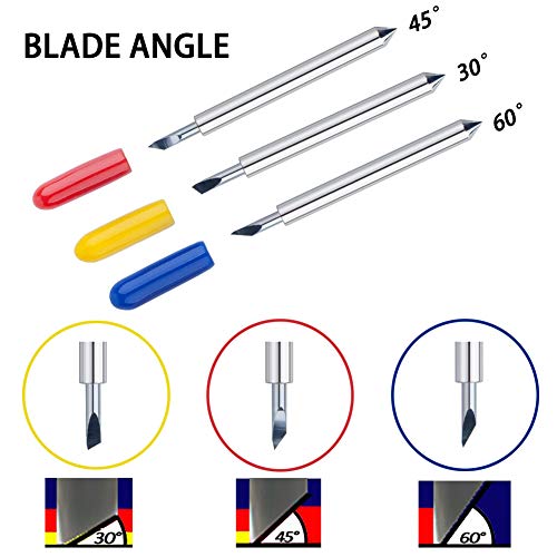 EVISWIY Blades for Cricut Explore Air/Air 2 Maker Expression 10 PC...