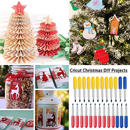 EVISWIY Blades for Cricut Explore Air/Air 2 Maker Expression 10 PC...