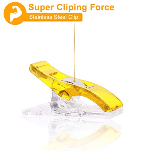 Multipurpose Sewing Quilting Clips, Upgraded Multicolor Wonder Cli...