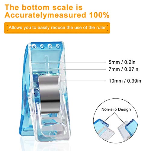 Multipurpose Sewing Quilting Clips, Upgraded Multicolor Wonder Cli...