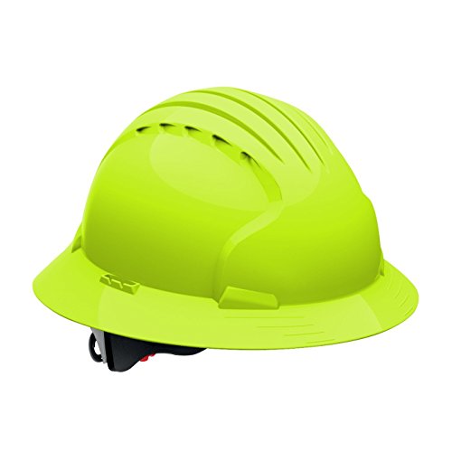 Evolution Deluxe 6161 280-EV6161-10 Full Brim Hard Hat with HDPE S...