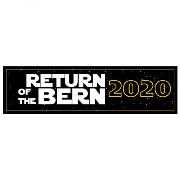 EvolveFISH Return of The Bern 2020 Bumper Sticker 11 x 3