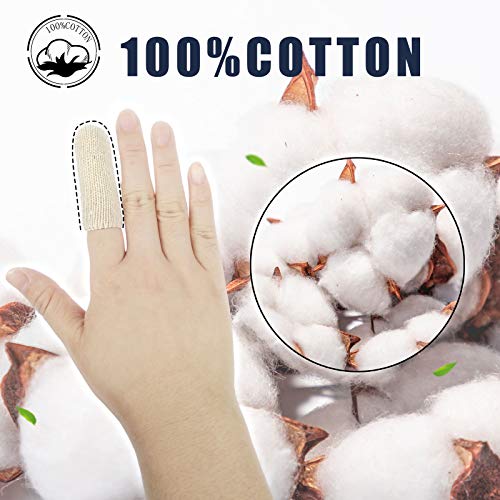 EvridWear Cotton Elastic Blend, Finger Toe Cots, Finger Toe Sleeve...