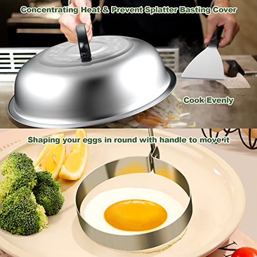 Griddle Accessories Set of 30, Flat Top Grill Accessories Set for ...