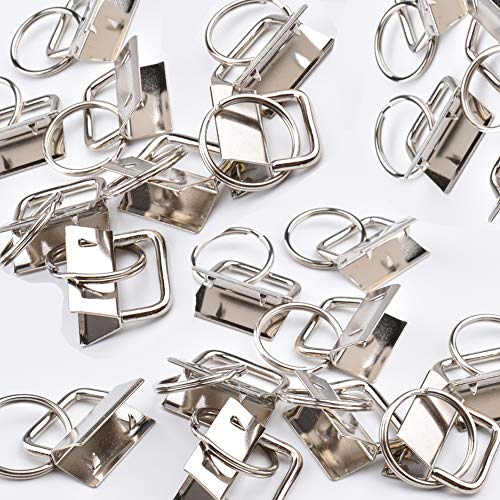 EWONICE Glass Running Pliers and 40 Pcs 1 Inch Fob Chain Wristlet ...