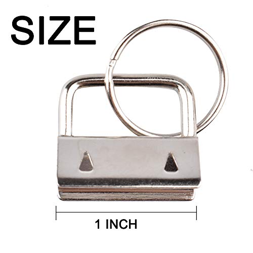 EWONICE Glass Running Pliers and 40 Pcs 1 Inch Fob Chain Wristlet ...