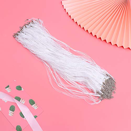 Exceart 100Pcs Waxed Necklace Cord with Clasp Wax Ropes Lanyard Ne...