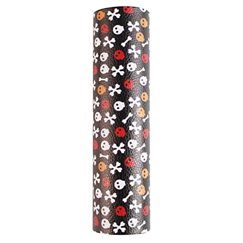 EXCEART 10Pcs Halloween Theme PU Leather Fabric Sheets Earrings Ma...