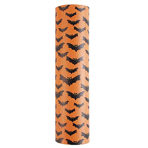 EXCEART 10Pcs Halloween Theme PU Leather Fabric Sheets Earrings Ma...