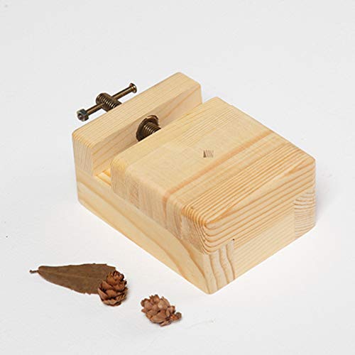 Exceart 1Pcs Wood Flat Vise Engraving Clamps for Chinese Tradition...