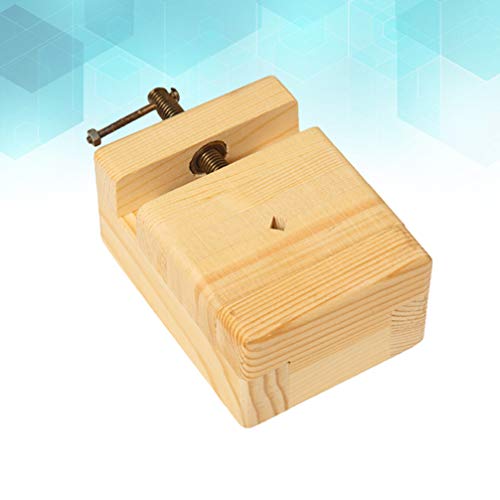 Exceart 1Pcs Wood Flat Vise Engraving Clamps for Chinese Tradition...
