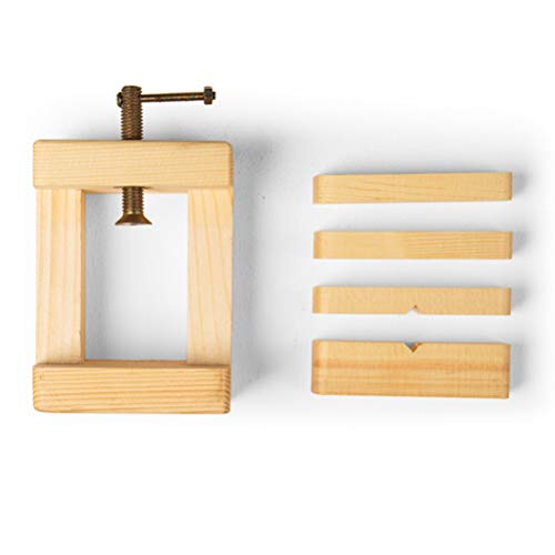Exceart 1Pcs Wood Flat Vise Engraving Clamps for Chinese Tradition...