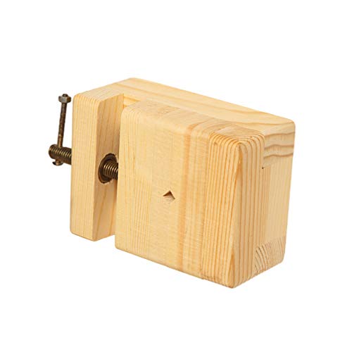 Exceart 1Pcs Wood Flat Vise Engraving Clamps for Chinese Tradition...