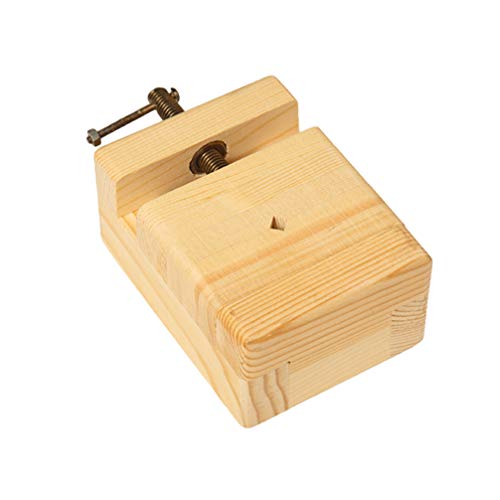 Exceart 1Pcs Wood Flat Vise Engraving Clamps for Chinese Tradition...