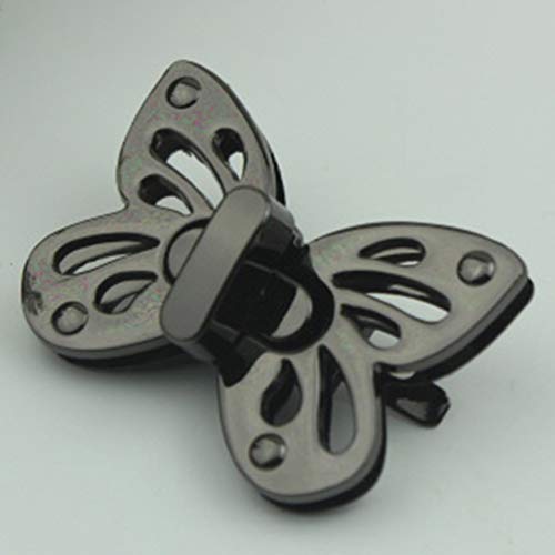 Exceart 2pcs Purses Locks Butterfly Shape Metal Clutche Closure Pu...