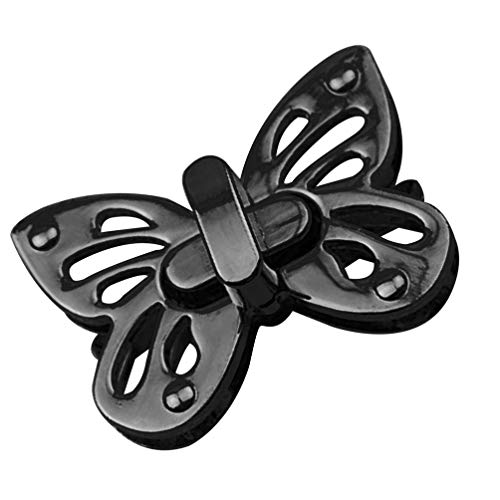 Exceart 2pcs Purses Locks Butterfly Shape Metal Clutche Closure Pu...