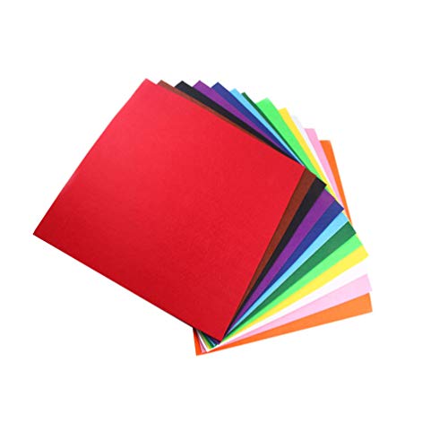 Exceart 40pcs Non-Woven Fabric Patchwork Fabric Squares Assorted C...