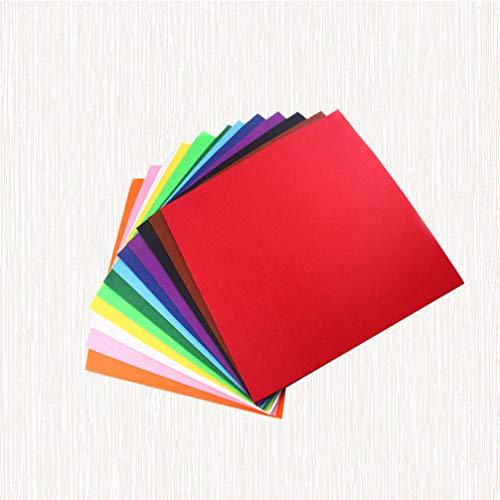 Exceart 40pcs Non-Woven Fabric Patchwork Fabric Squares Assorted C...