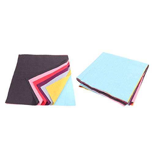 Exceart Cotton Linen Craft Fabric for Patchwork Sewing Needlework ...