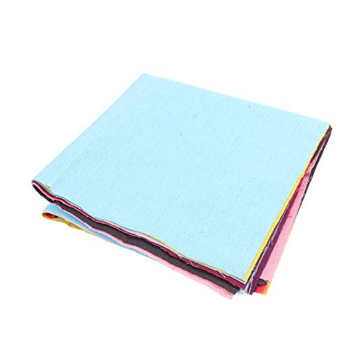 Exceart Cotton Linen Craft Fabric for Patchwork Sewing Needlework ...