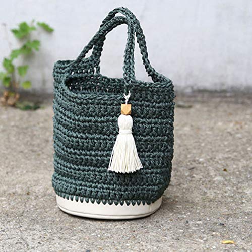 Exceart DIY Knitting Crochet Bags Nail Bottom Shaper Pad PU Leathe...