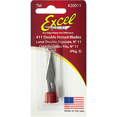 Excel Blades #11 Replacement Hobby Blade - 5 Pack - American Made ...