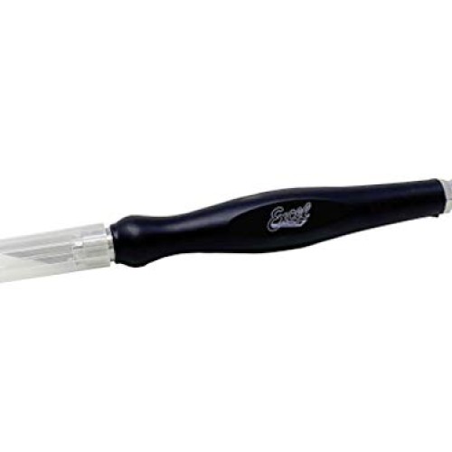 Excel Blades 16026,K26 Fit Grip Knife, Black