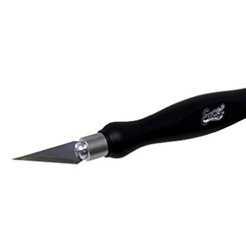 Excel Blades 16026,K26 Fit Grip Knife, Black