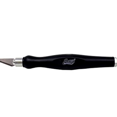 Excel Blades 16026,K26 Fit Grip Knife, Black