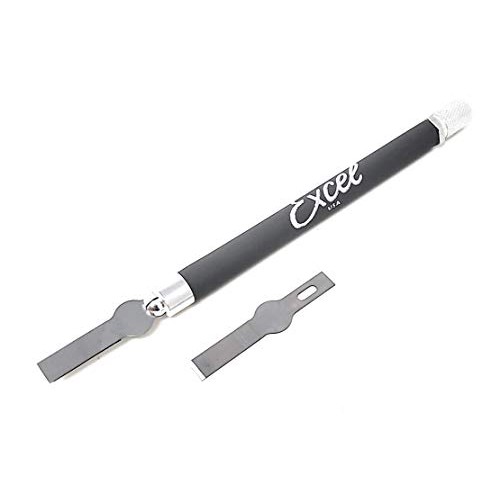 Excel Blades #17A Narrow Wood Chisel Blade Set - 1/4 Inch Carbon S...