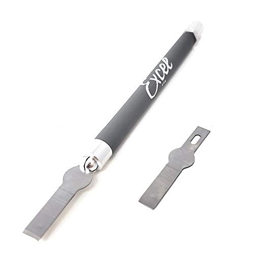 Excel Blades #17A Narrow Wood Chisel Blade Set - 1/4 Inch Carbon S...