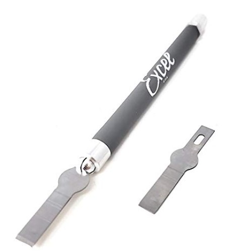 Excel Blades #17A Narrow Wood Chisel Blade Set - 1/4 Inch Carbon S...