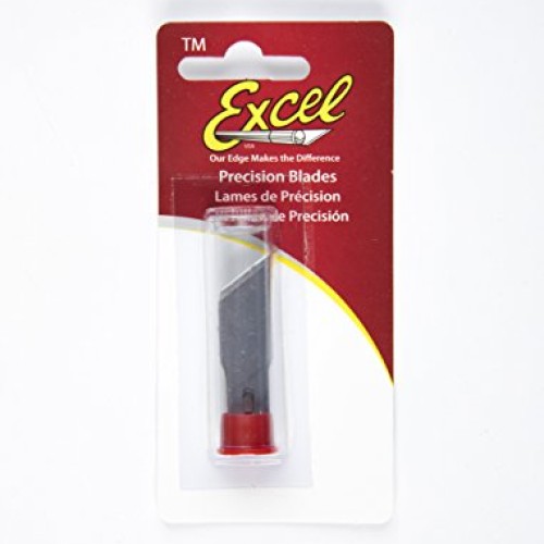 Excel Blades #19 Angled Wood Chisel Blade, 1 Inch, American Made R...