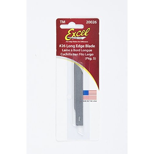 Excel Blades #26 Whittling Blade, 5 Pack, American Made Replacemen...