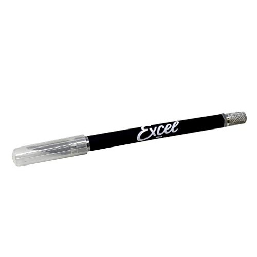 Excel Blades K18 Soft Grip Black Hobby and Craft Knife, with 15#11...