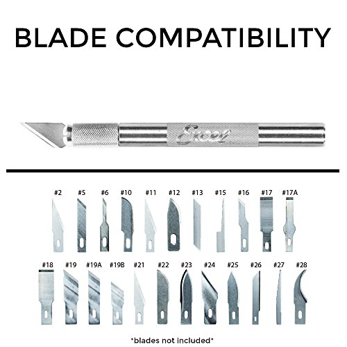 Excel Blades K2 Hobby Knife with Safety Cap, American Made Medium ...