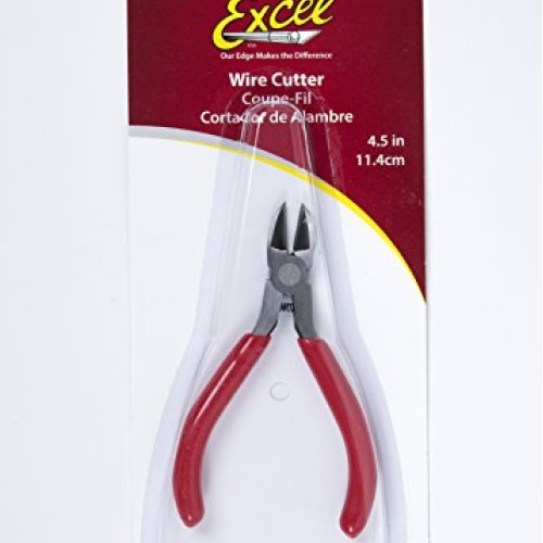 Soft Grip Wire Cutter Pliers, Small 4.5 Inch Carbon Steel Tool Ide...