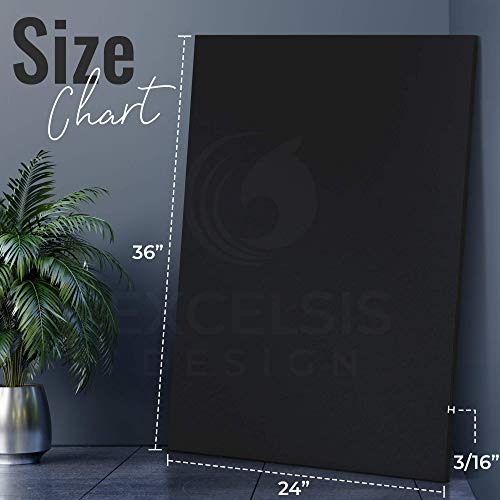 Excelsis Design, Pack of 15, Foam Boards Acid-Free, 24x36 Inches...