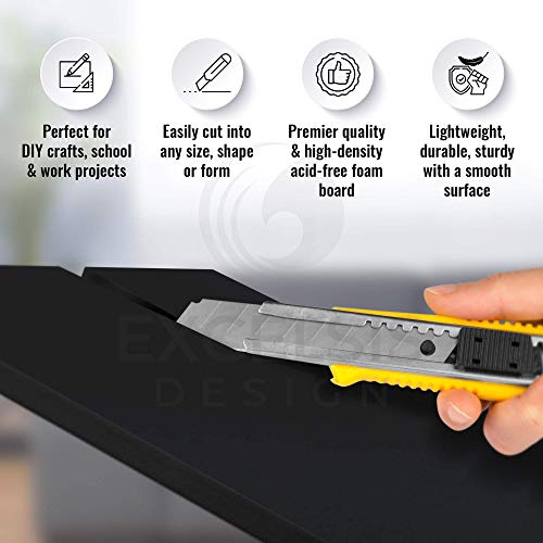 Excelsis Design, Pack of 15, Foam Boards Acid-Free, 24x36 Inches...
