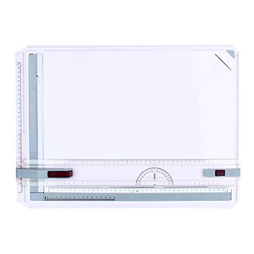 ExGizmo A3 Drawing Table Board, Adjustable Measuring System Angle ...