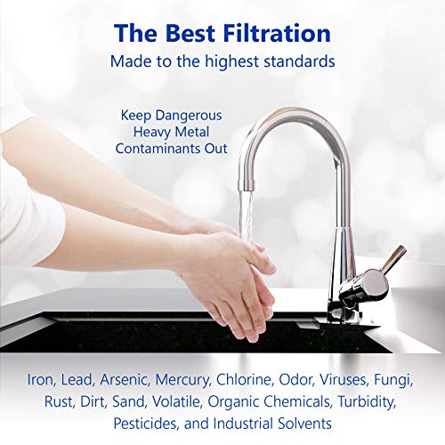 Express Water – Whole House Heavy Metal Water Filter Set – 3 Stage...