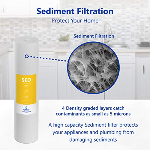 Express Water – Whole House Heavy Metal Water Filter Set – 3 Stage...