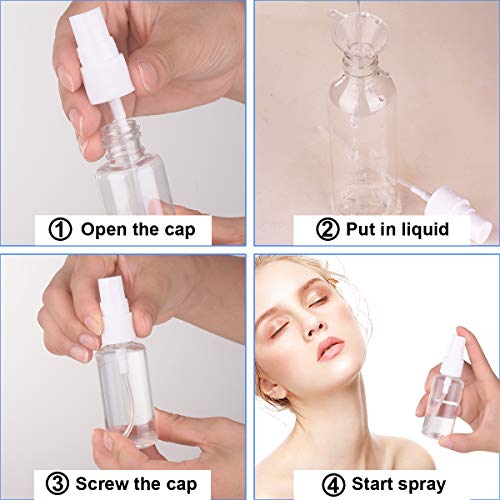 Spray Bottle, 1oz/30ml Small Plastic Fine Mist Spray Bottles, Mini... Spray Bottle, 1oz/30ml Small Plastic Fine Mist Spray Bottles, Mini...