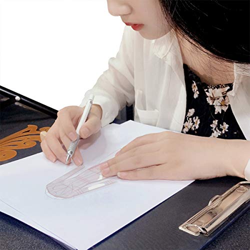 4 Models Fashion Illustration Rulers, Fashion Drawing Template Rul...