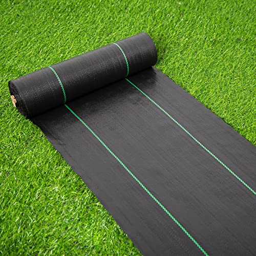 EXTRAEASY Garden Weed Barrier Landscape Fabric,Weed Block Fabric H...
