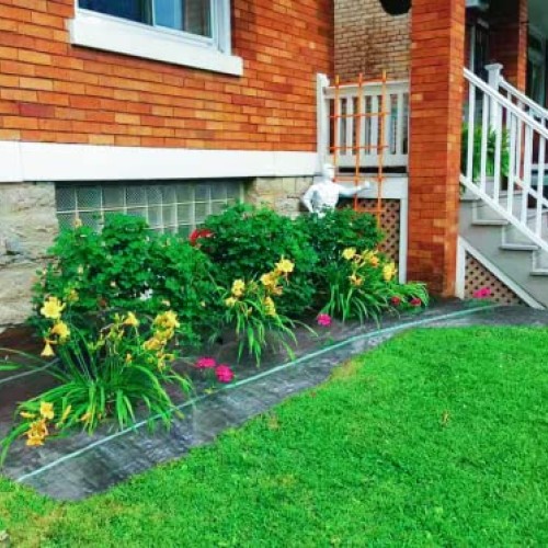 EXTRAEASY Garden Weed Barrier Landscape Fabric,Weed Block Fabric H...