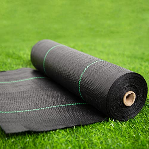 EXTRAEASY Garden Weed Barrier Landscape Fabric,Weed Block Fabric H...